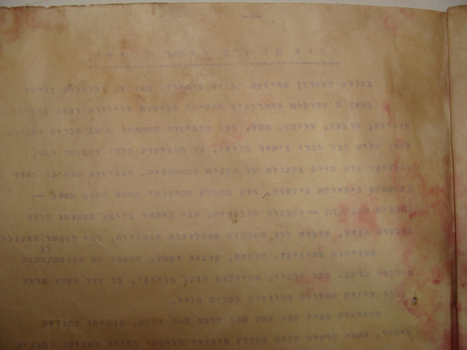 Booklet Palestine RARE Jewish Judaica BETAR BEITAR Hebrew Zionist 1932 Jerusalem