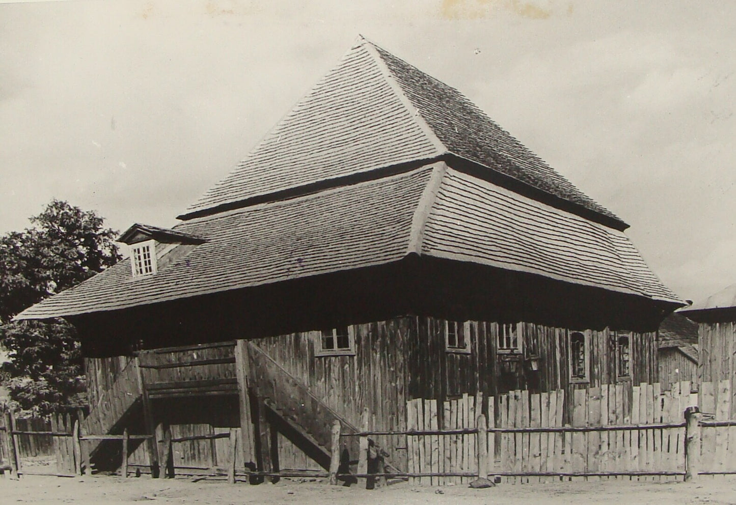 Photo Print, Jewish Judaica Synagogue Poland Tykocin Bialystok 1928