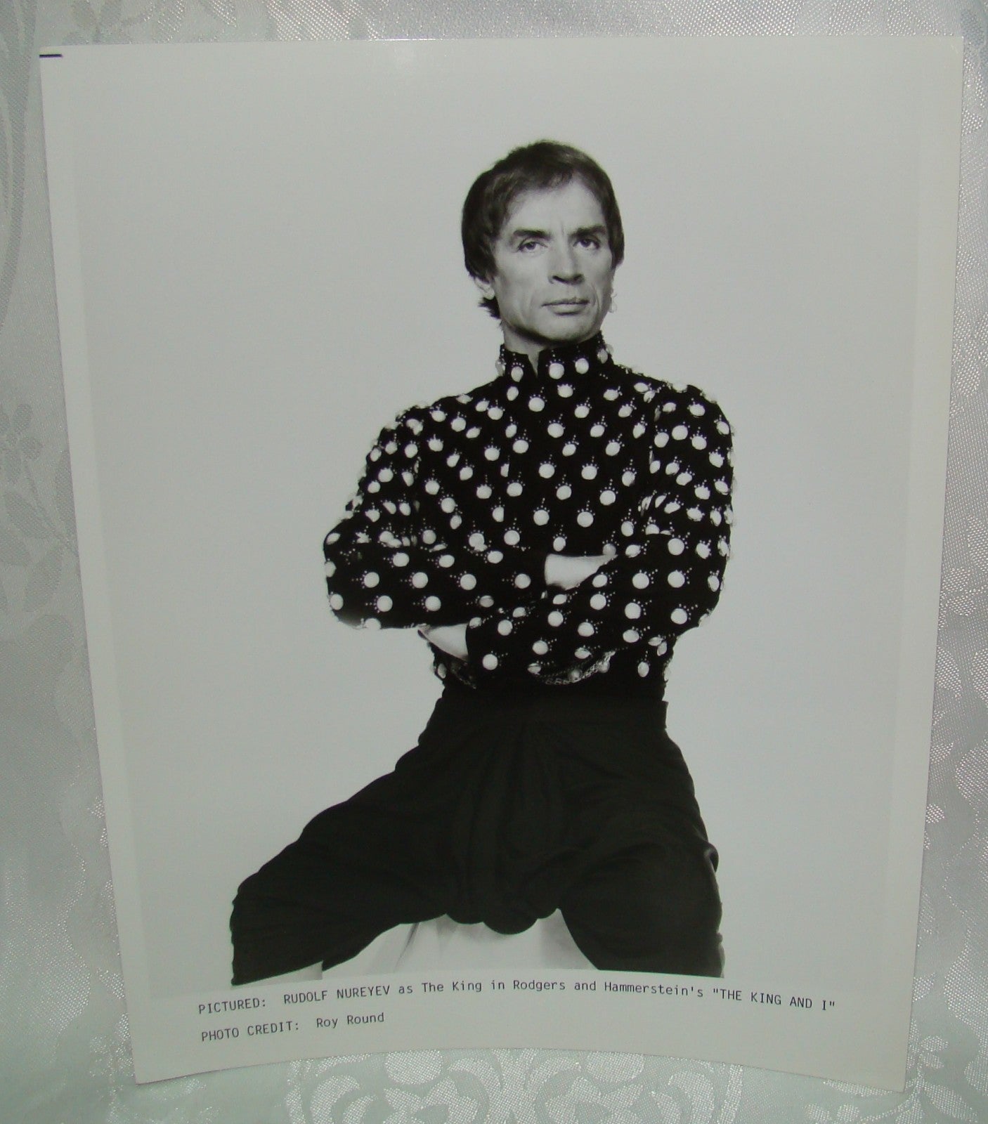 RUDOLF NUREYEV Press Photo Ballet Dancer THE KING AND I