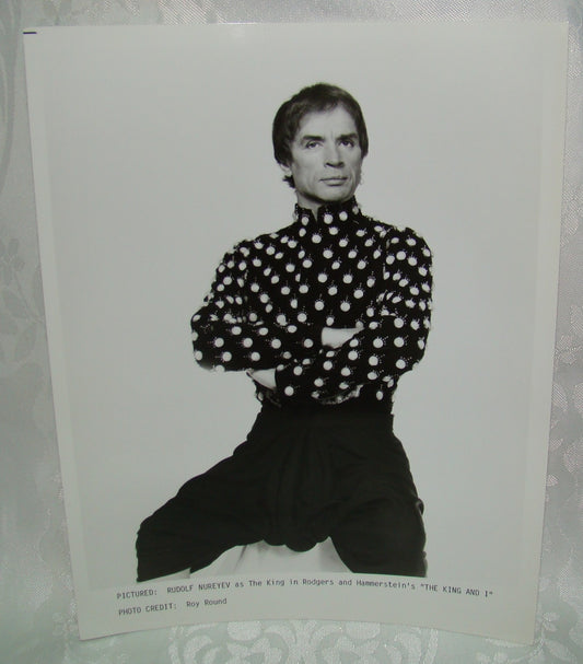 RUDOLF NUREYEV Press Photo Ballet Dancer THE KING AND I