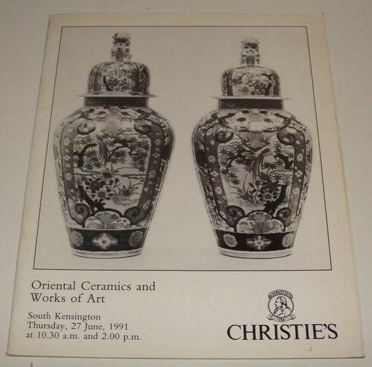 Catalog Christie's Oriental Ceramics and Works of Art 1991