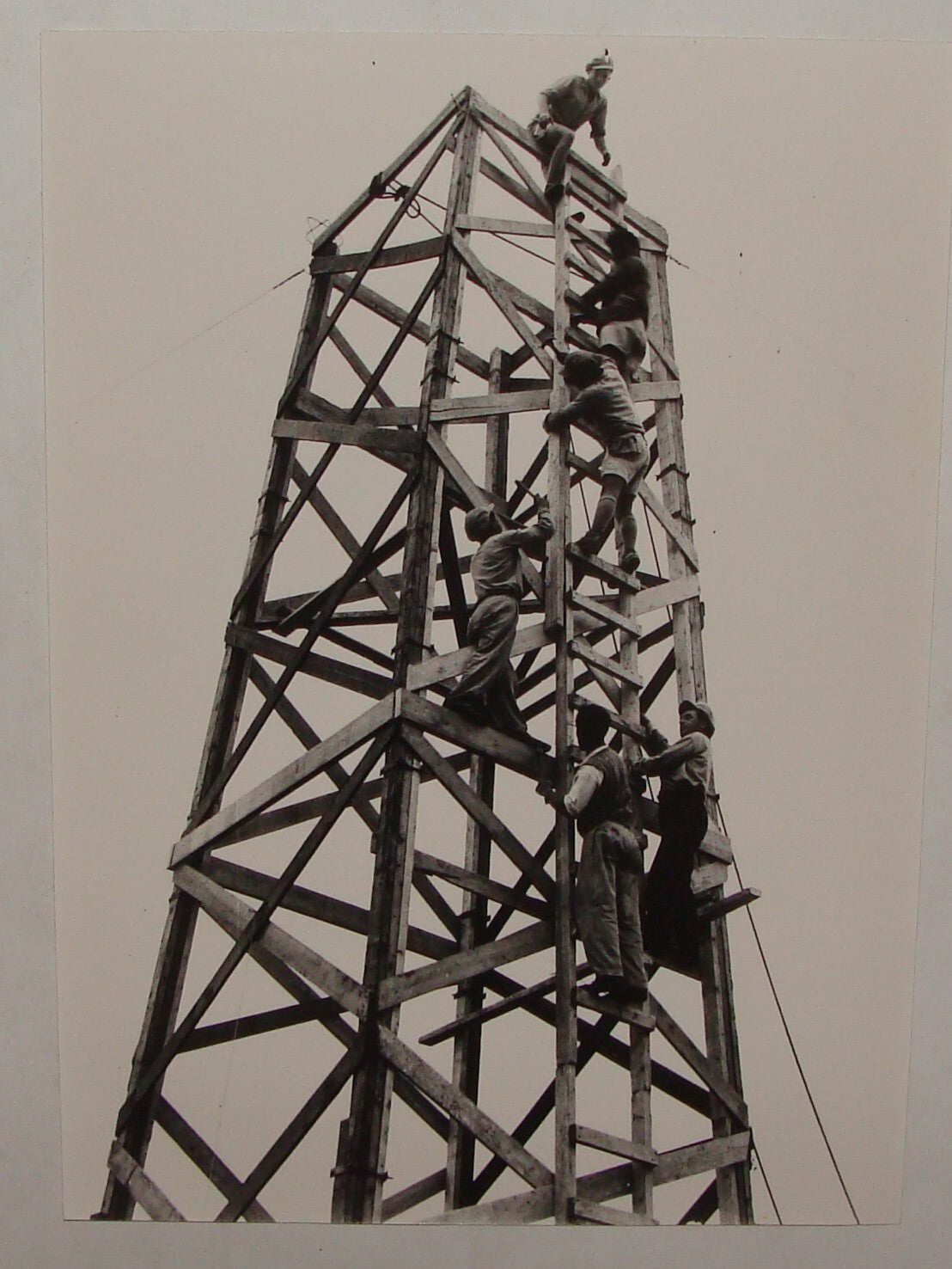 Photo Print, 1937 Palestine Israel BEIT YOSEF Jewish Hebrew WALL AND TOWER