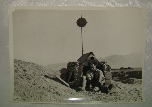 Israel Army Jewish Vintage Military IDF Photo Soldier Sinai Egypt Negev