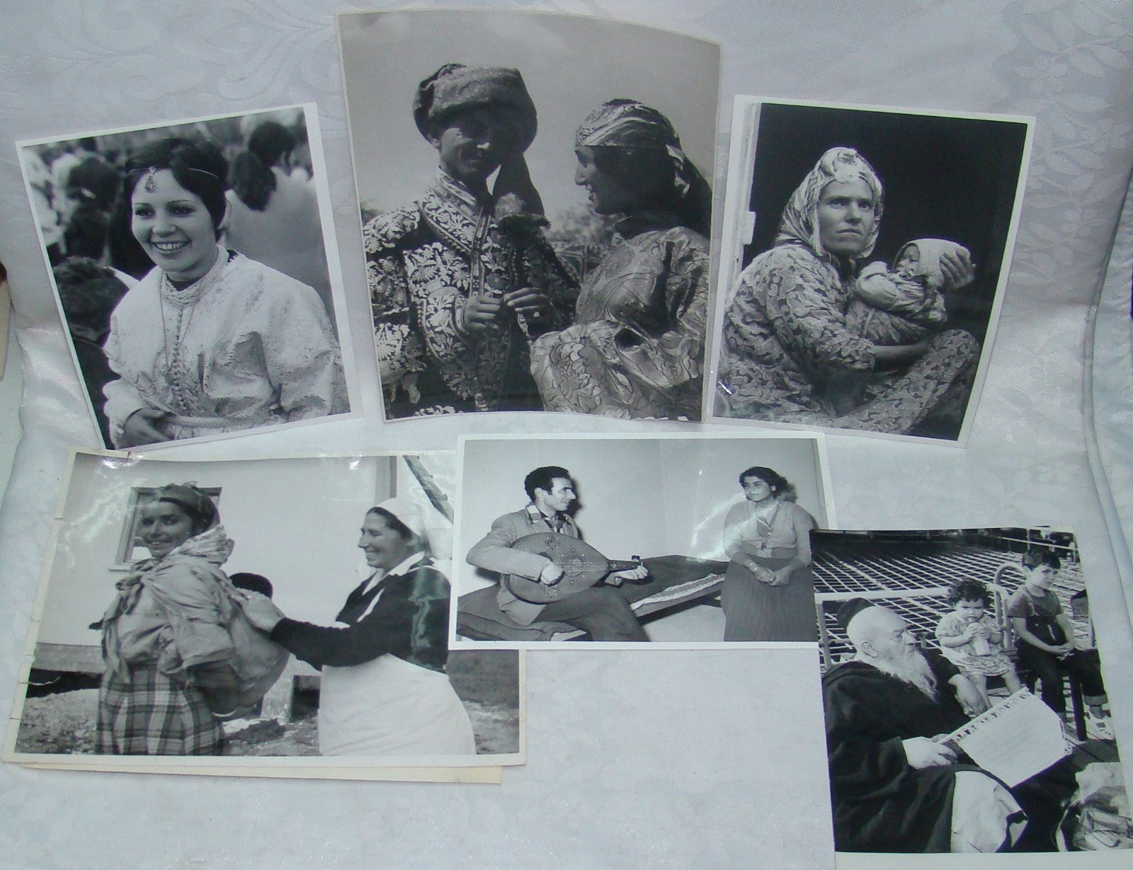 Photo Jewish Keren Hayesod Judaica Israel Israeli x6 Moroccan Immigrants 1950s