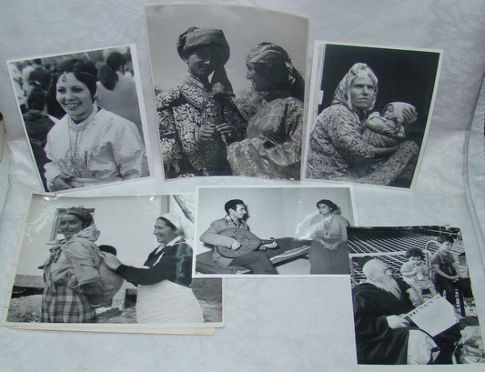Photo Jewish Keren Hayesod Judaica Israel Israeli x6 Moroccan Immigrants 1950s