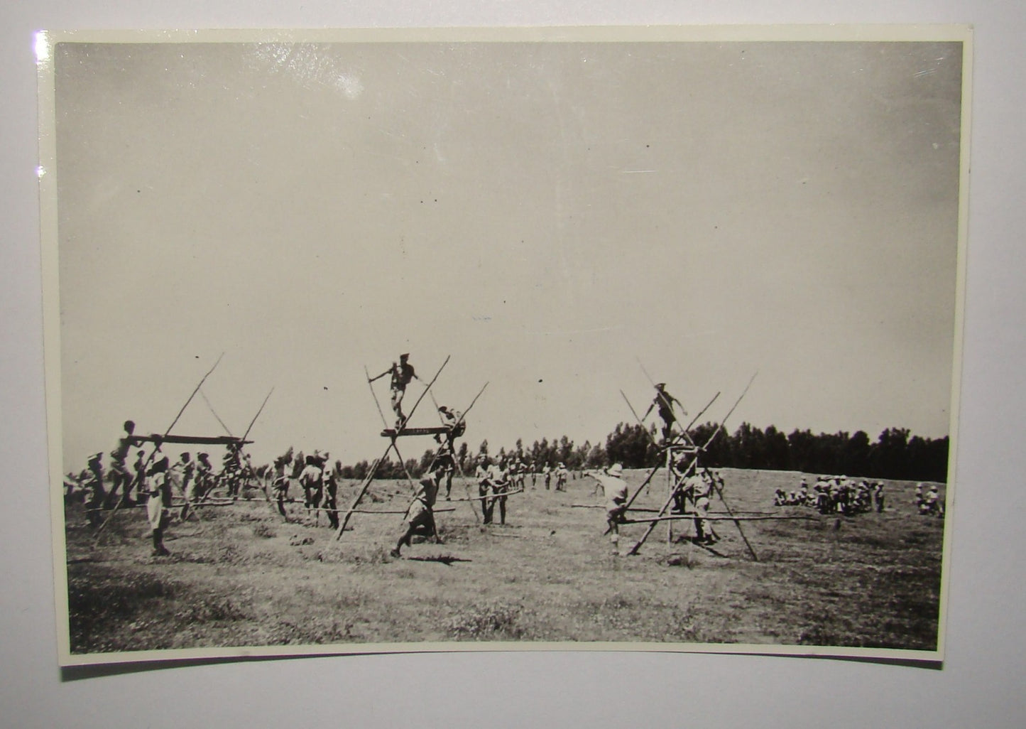 Pol Photo Palestine jewish judaica israel Haganah Kfar Vitkin 1947 Yishuv