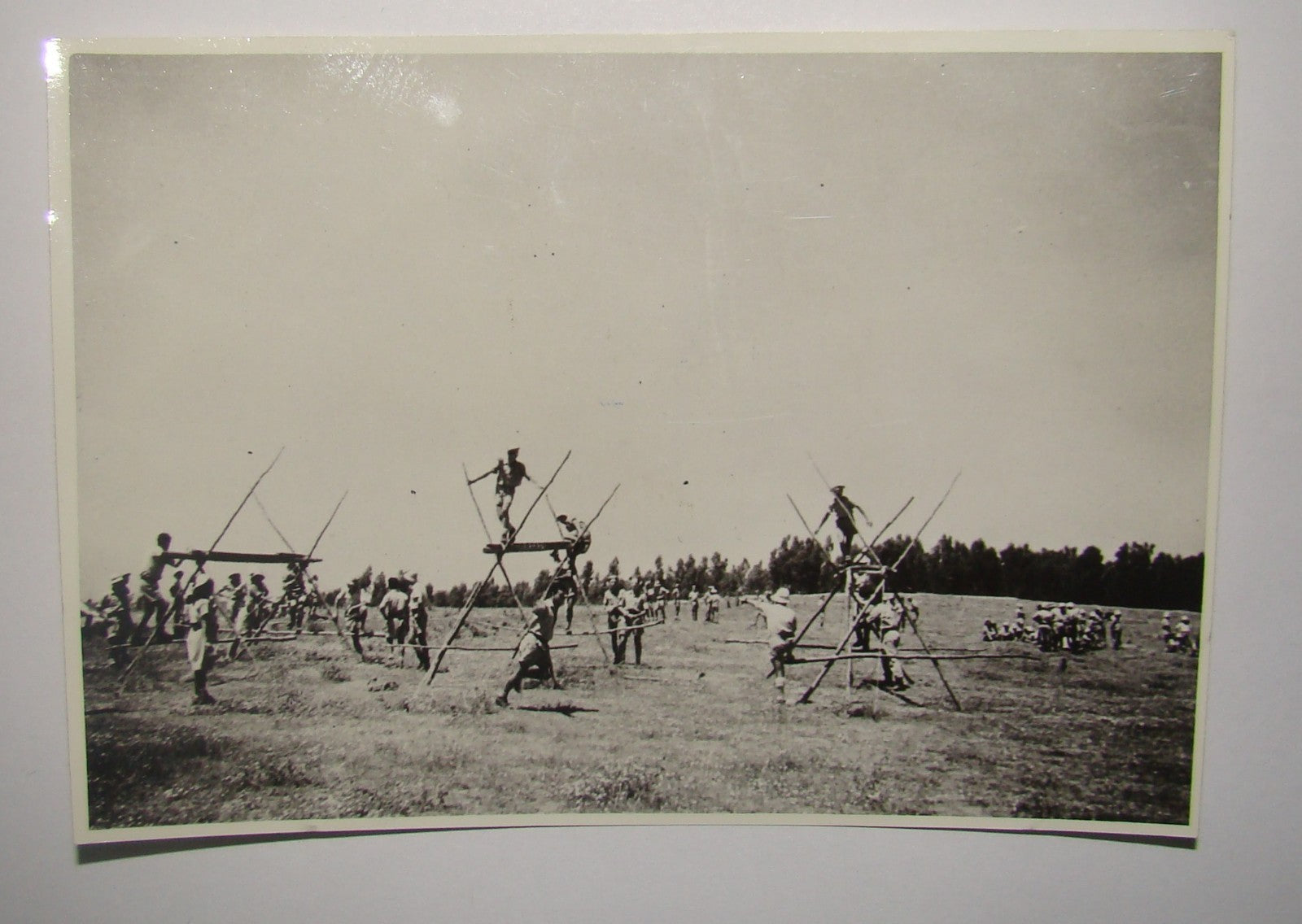 Pol Photo Palestine jewish judaica israel Haganah Kfar Vitkin 1947 Yishuv