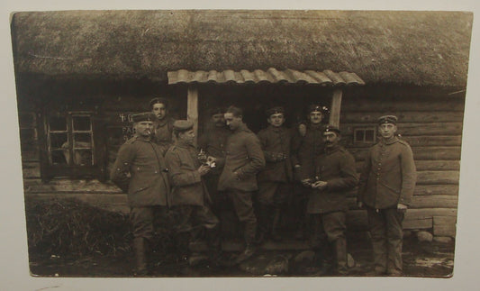 Germany Card Jewish Judaica 1917 WWI German Army Military Photo Letter Postcard