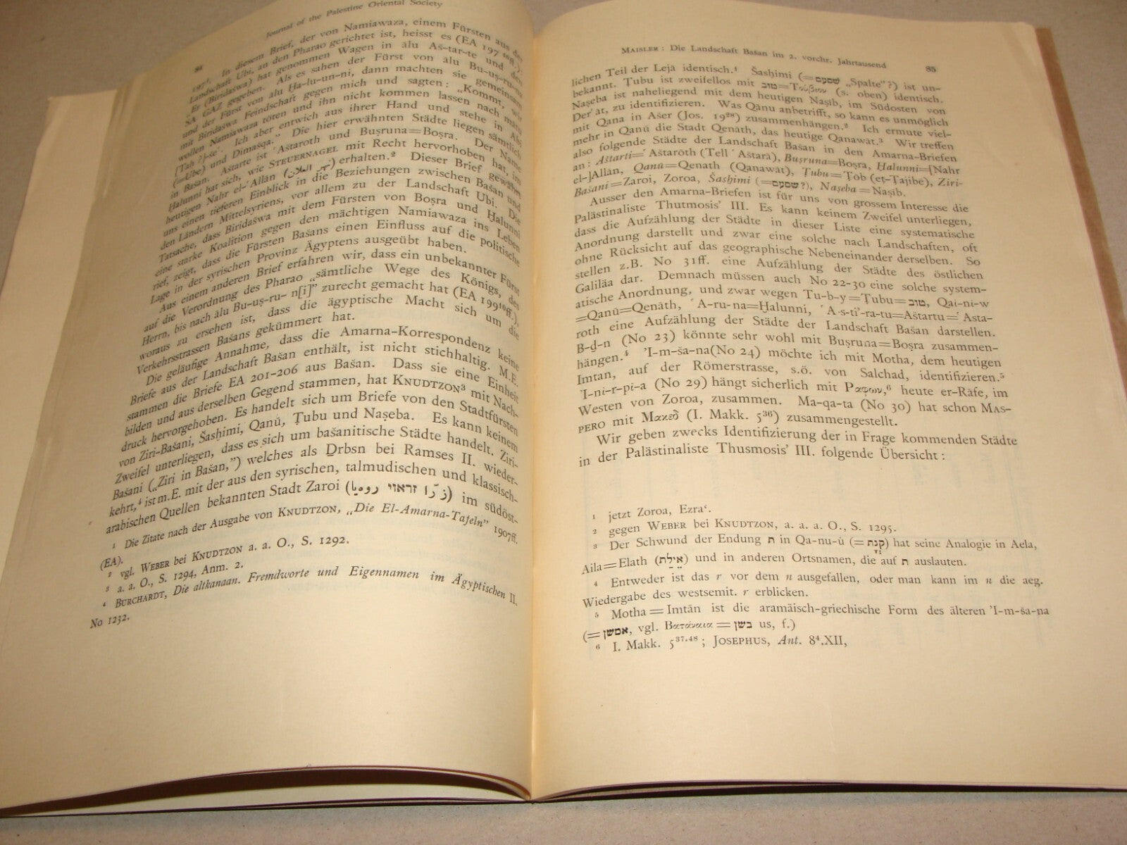 $ Journal Palestine 1929 Israel Oriental Society x2 Jewish Judaica