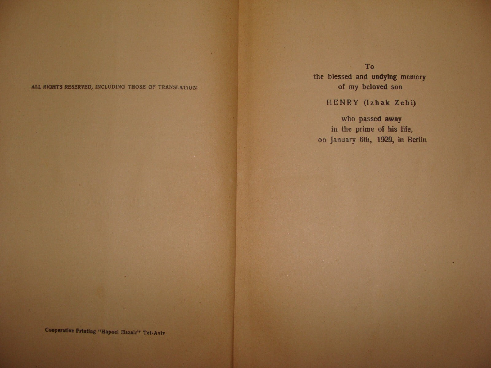 Book Jewish Judaica Hibbath Zion The Love For Zion By Sokolow Nahum Zionist 1934