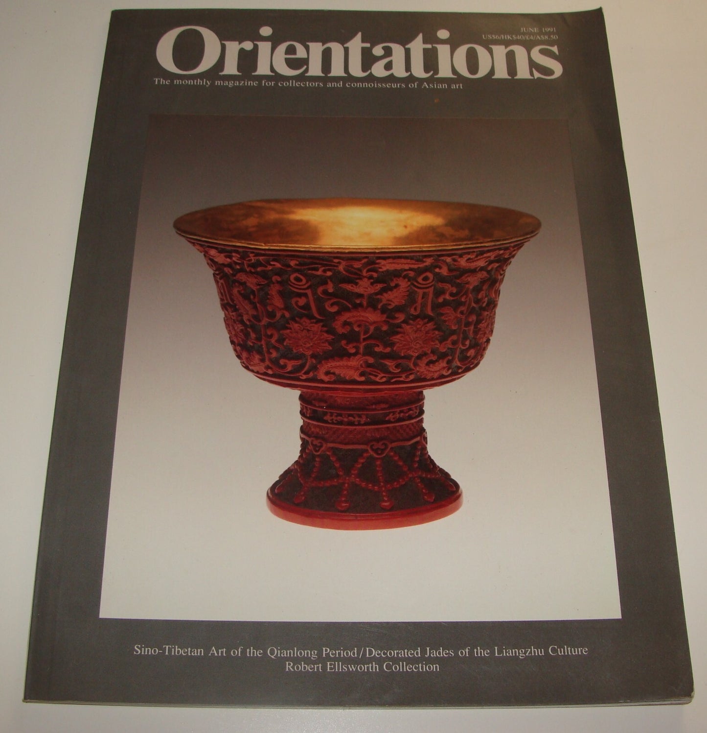 Orientations Magazine For Collectors of Asian Art 1991