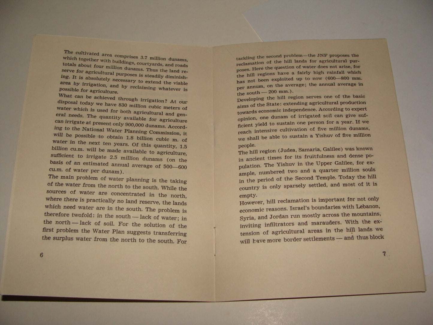 Booklet Jewish National Fund Judaica 1956 Israel Israeli JNF TODAY Zionist