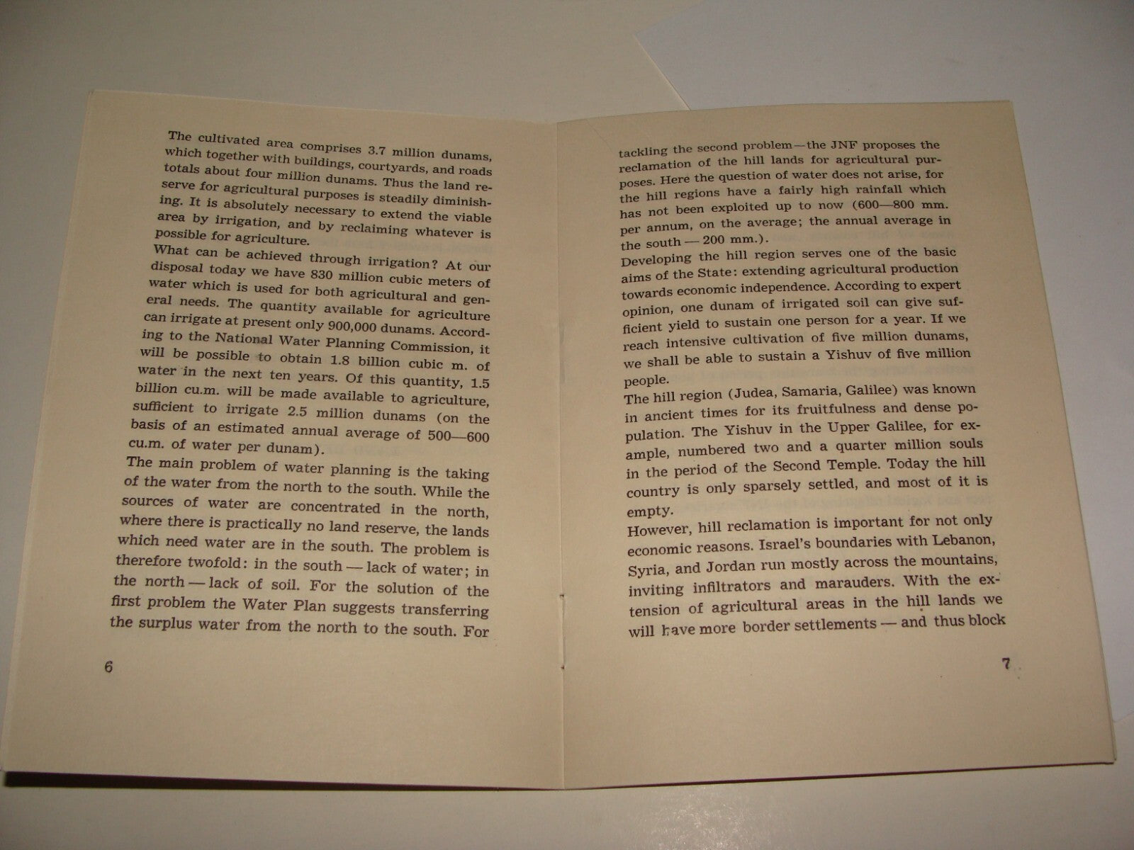 Booklet Jewish National Fund Judaica 1956 Israel Israeli JNF TODAY Zionist