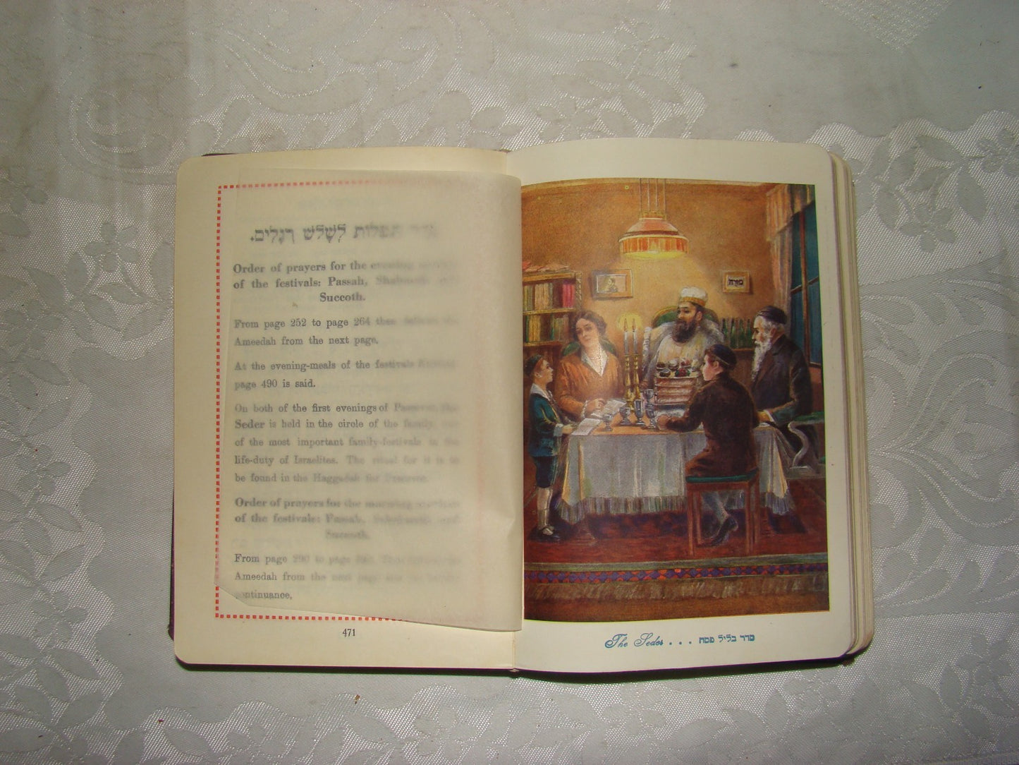 Book Jewish Judaica Rabbi Schaare Tephillah Daily Prayer שערי תפלה Vienna 1935