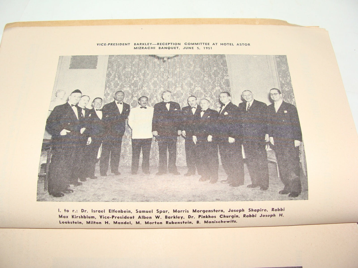 Book Jewish Judaica 1952 Rabbi Religious Zionist Movement Mizrachi Year America