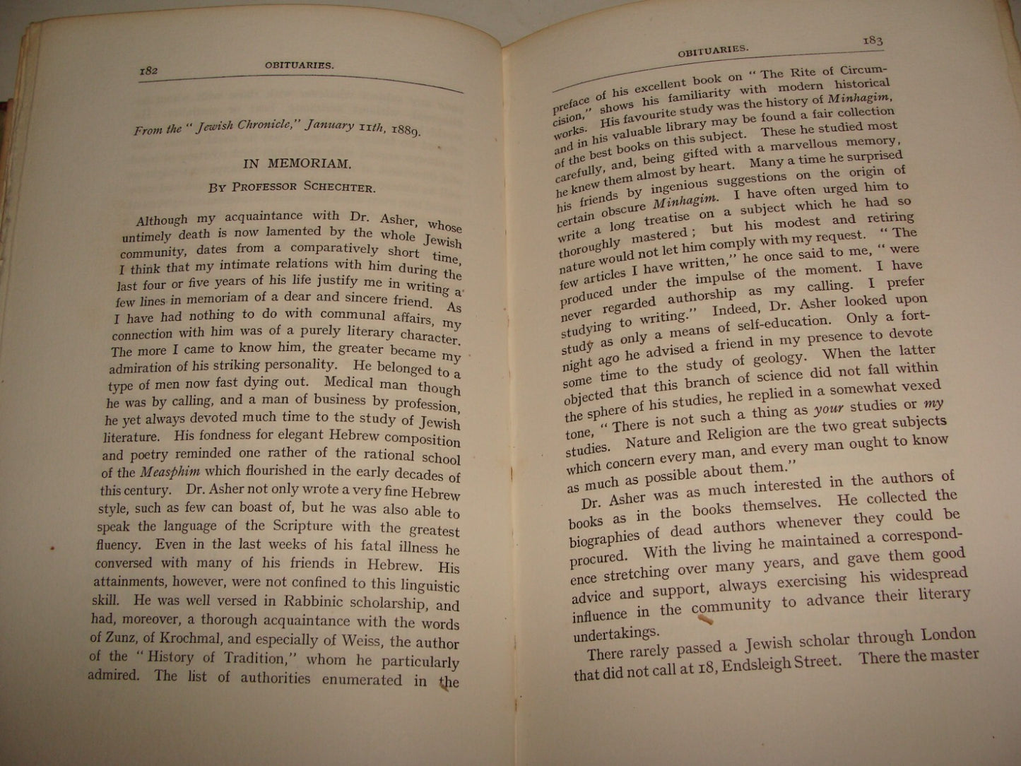 Book Jewish Judaica Asher Asher Circumcision Writings History Memory 1916 London