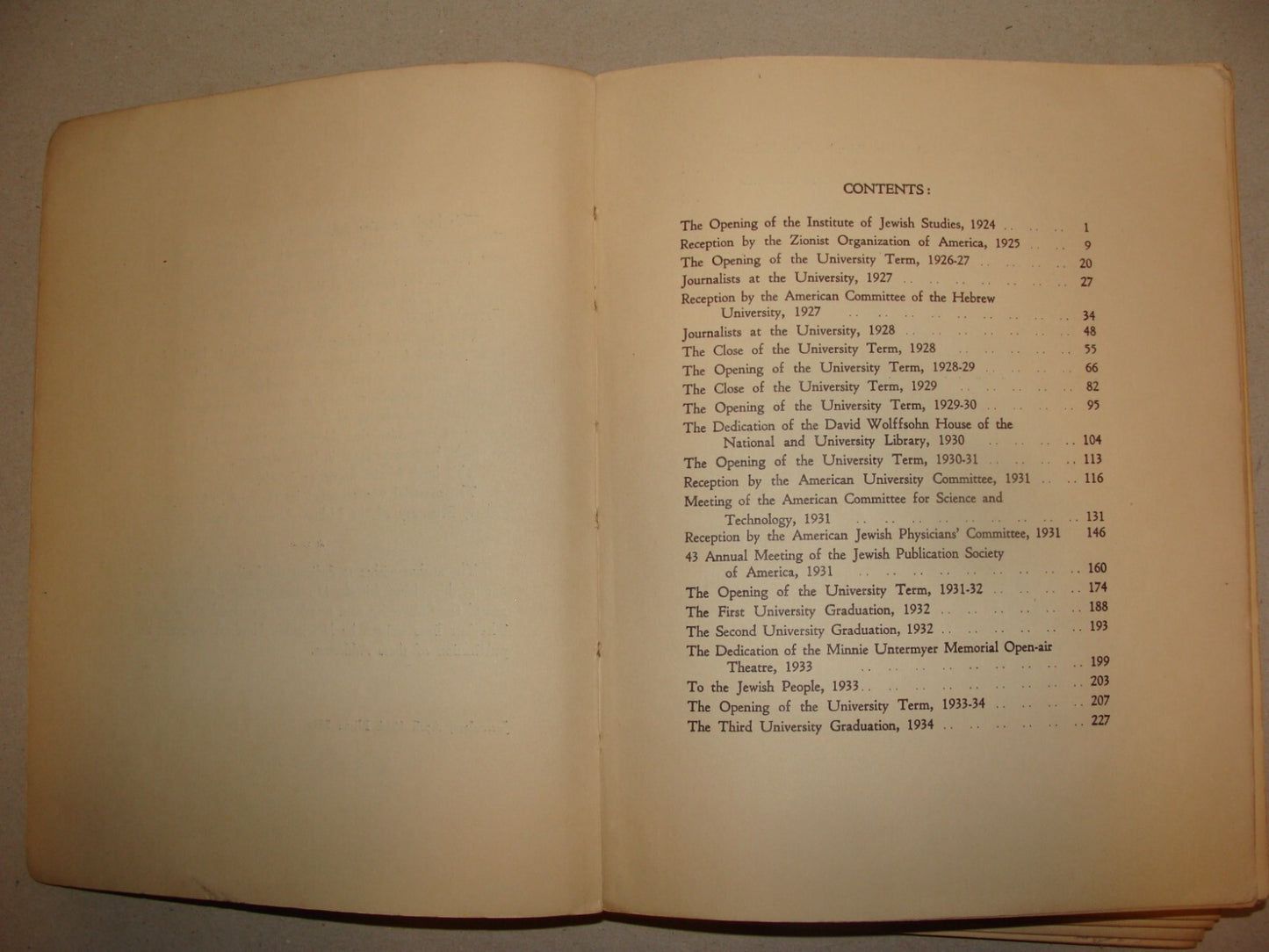 Book Jewish 1936 Palestine Israel Jerusalem Hebrew University Chancellor Magnes