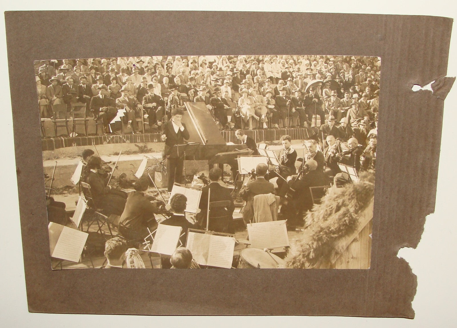 Photo Palestine Jewish Judaica 1920s Israel British HERBERT SAMUEL Ceremony