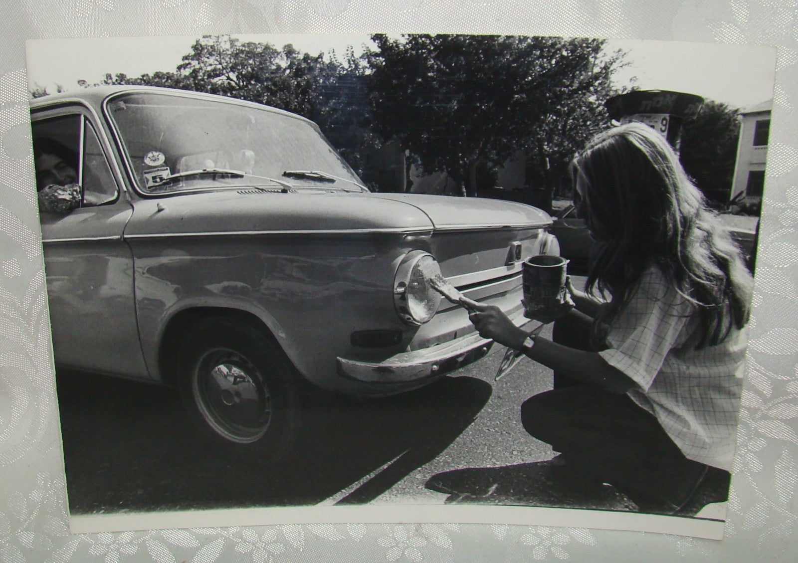 Israel Army Jewish Judaica Vintage Press Photo 1973 Yom Kippur War Civil Police