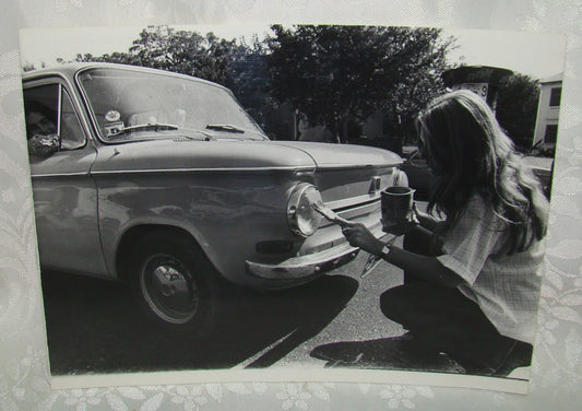 Israel Army Jewish Judaica Vintage Press Photo 1973 Yom Kippur War Civil Police