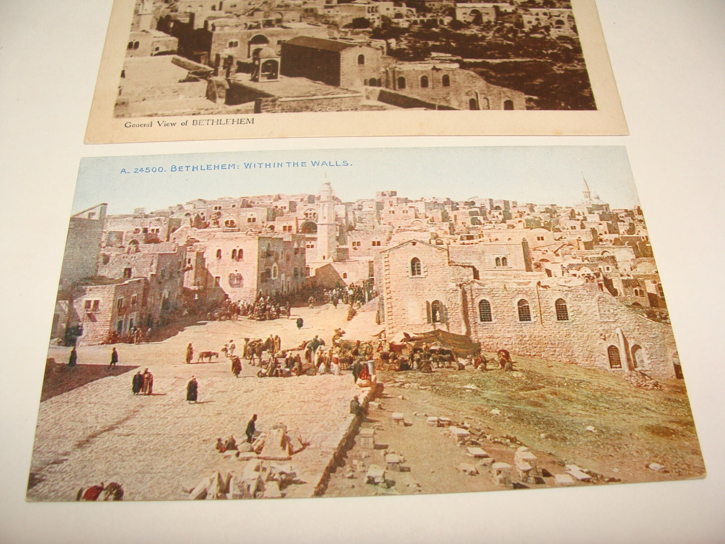 $ Photo Palestine Card 1920s Israel Bethlehem Postcard x3