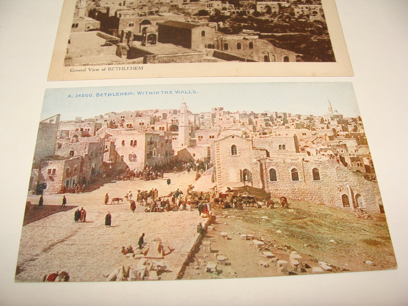 $ Photo Palestine Card 1920s Israel Bethlehem Postcard x3