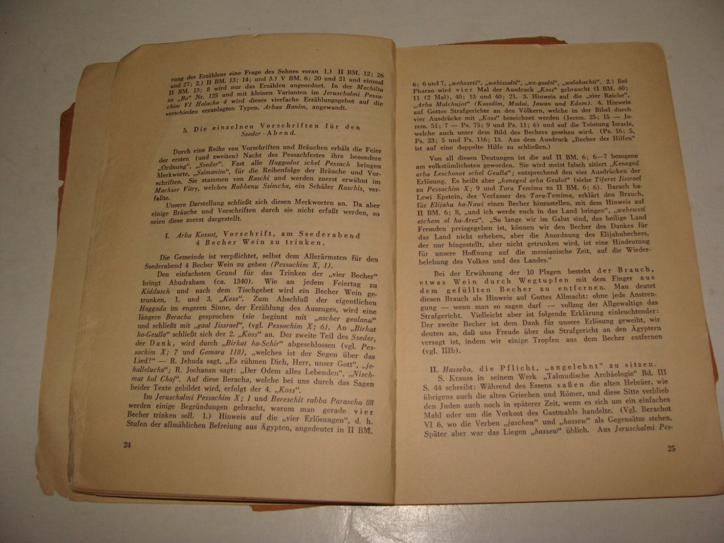 Germany Book Jewish Judaica 1936 Passover Pesach Zionist Youth Torah German