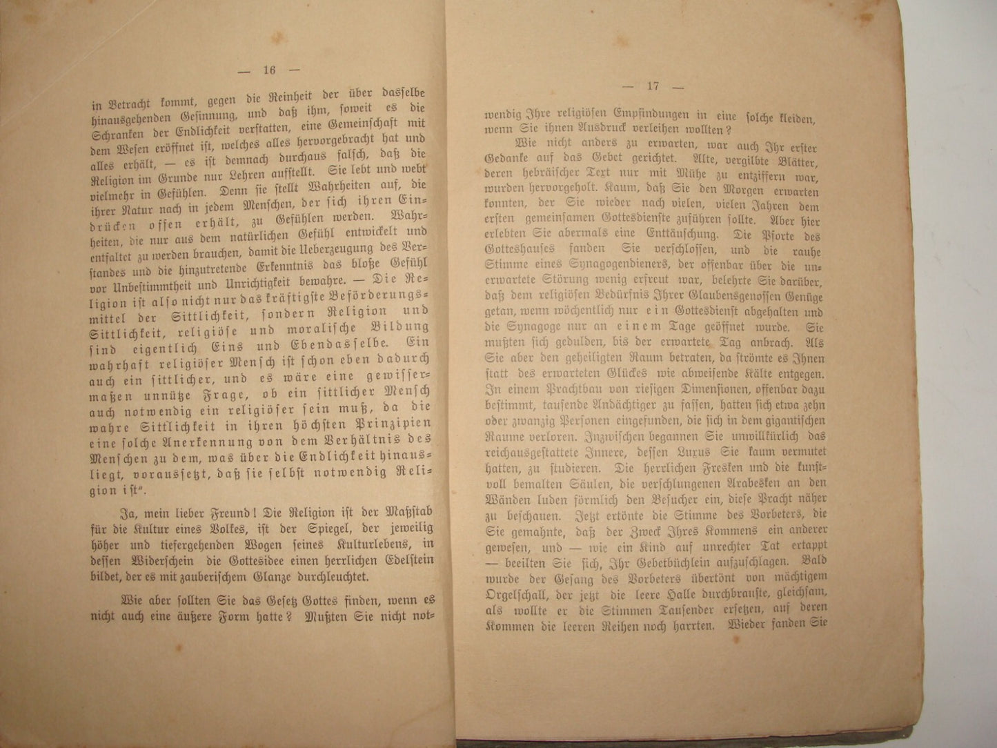 Book Jewish Judaica 1911 German Wilhelm Freyhan Zionist Poland Agudat Israel