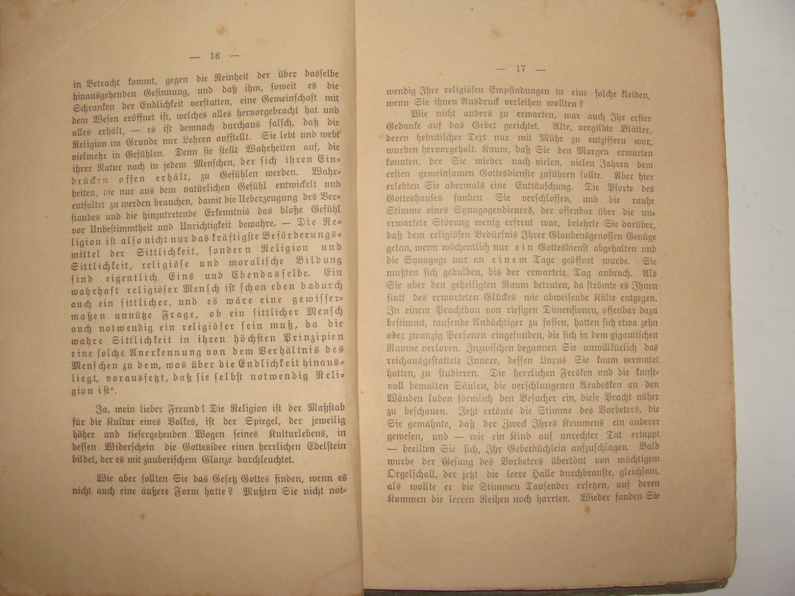 Book Jewish Judaica 1911 German Wilhelm Freyhan Zionist Poland Agudat Israel