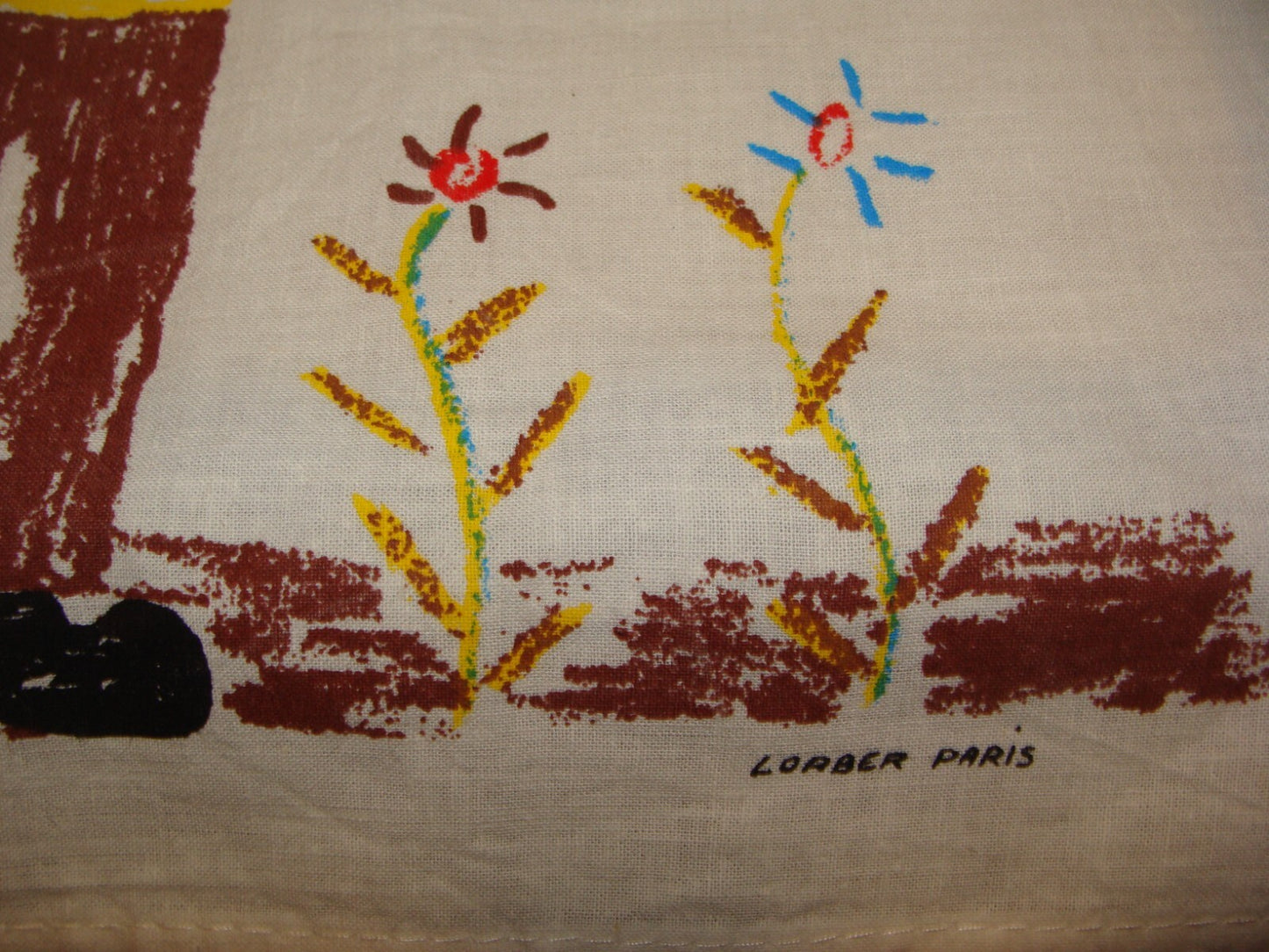 National Fund Jewish Israel France French Paris Passover Cloth Art Peace Song