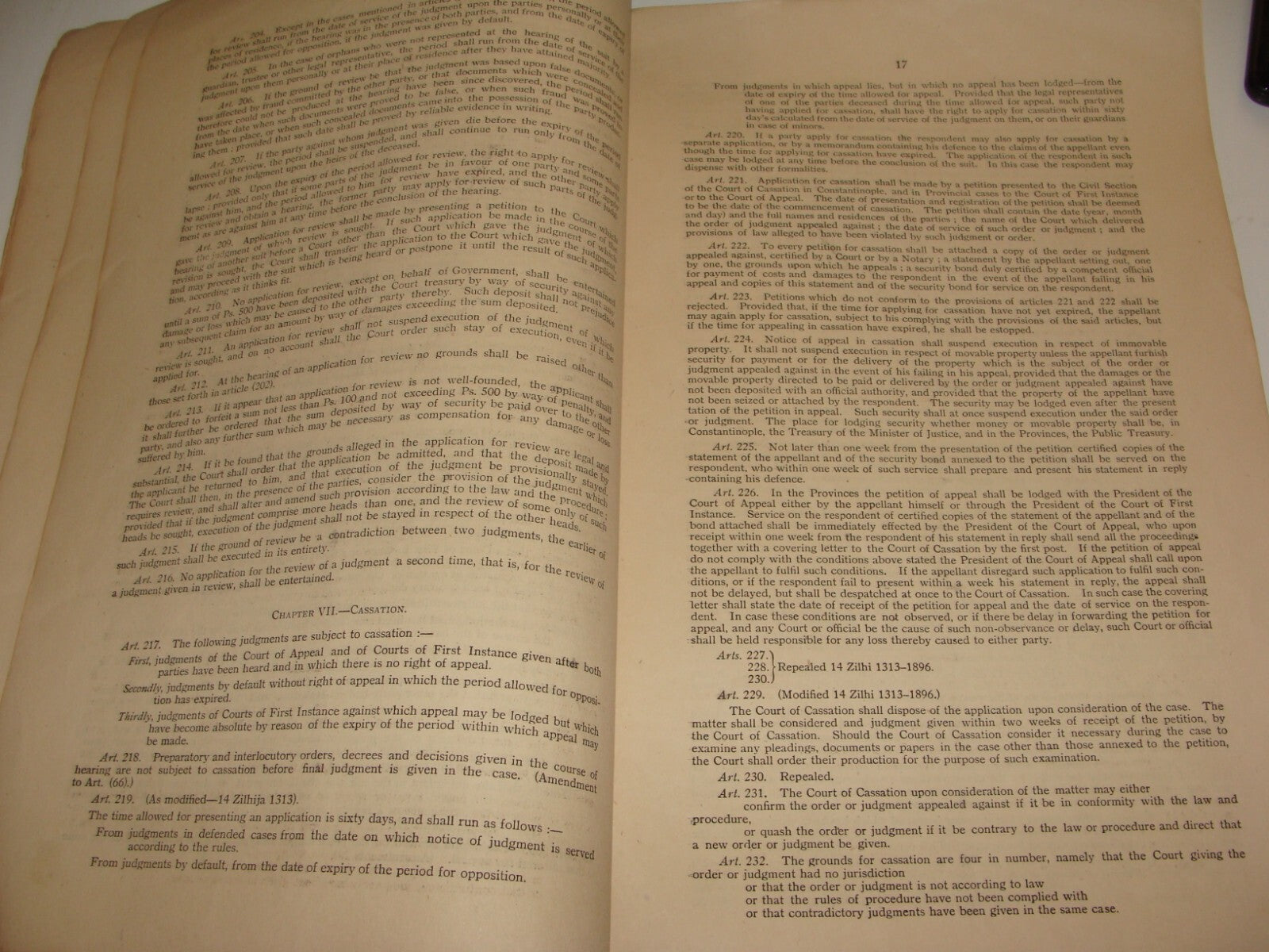 $ Booklet Palestine 1930s OTTOMAN CODE OF CIVIL PROCEDURE Israel Laws Rules Info