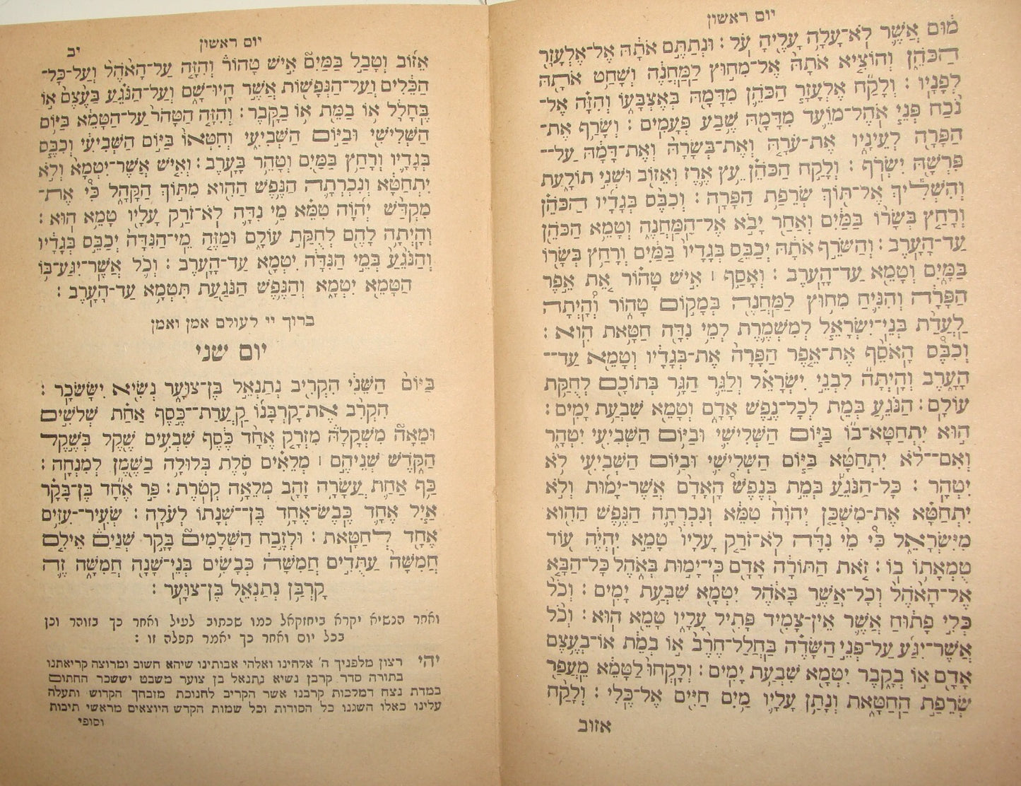 Book Jewish Judaica Rabbi Chukat Hapesach Passover Haggadah Livorno, 1923