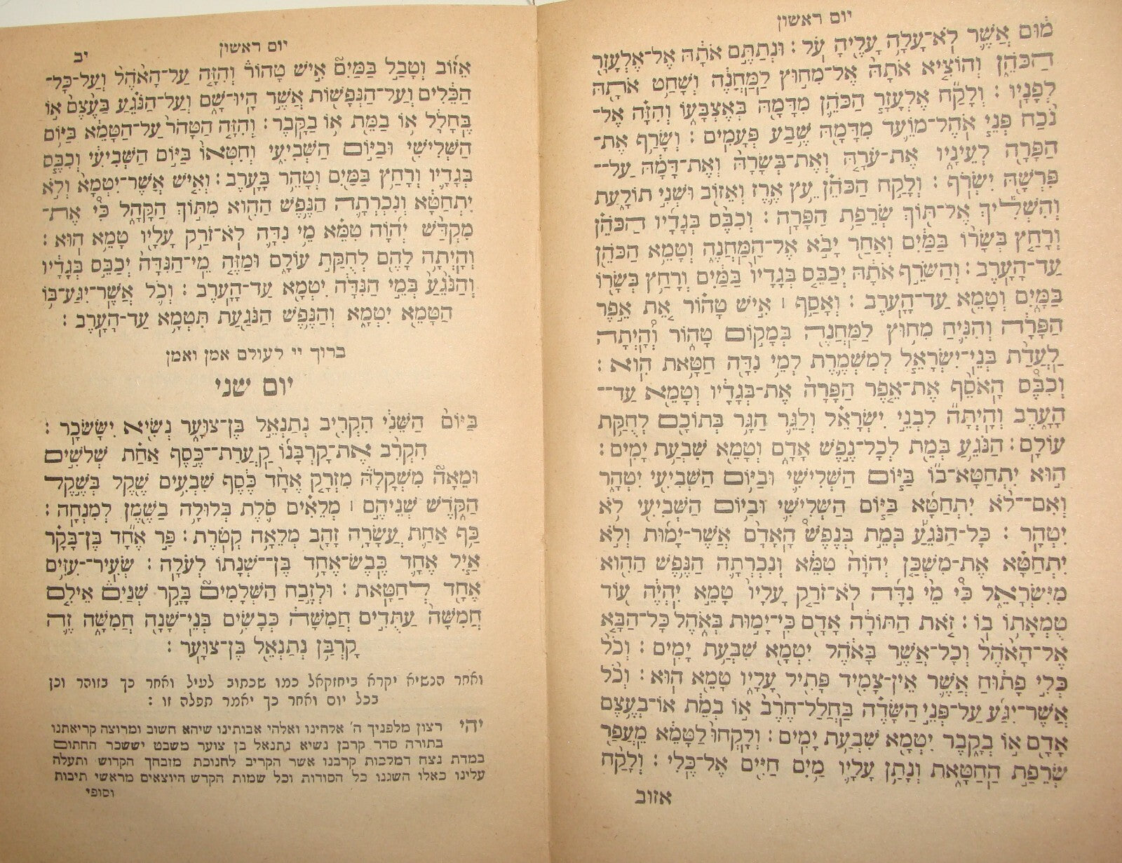 Book Jewish Judaica Rabbi Chukat Hapesach Passover Haggadah Livorno, 1923