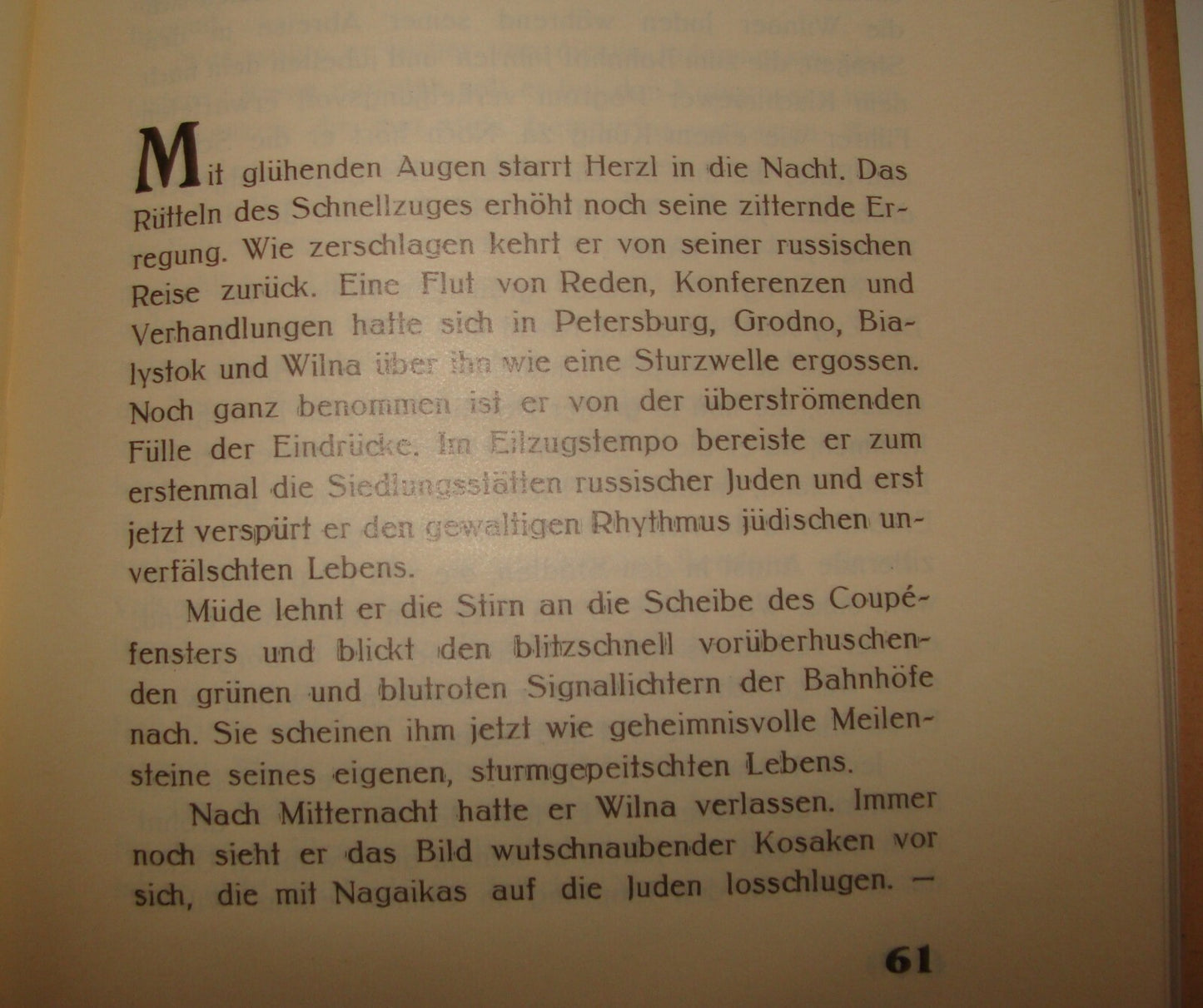 Book Jewish Judaica 1934 Wien HERZL German History Zionism Photos