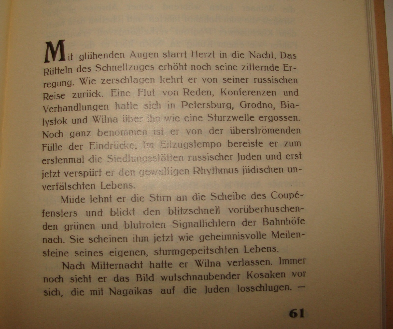 Book Jewish Judaica 1934 Wien HERZL German History Zionism Photos