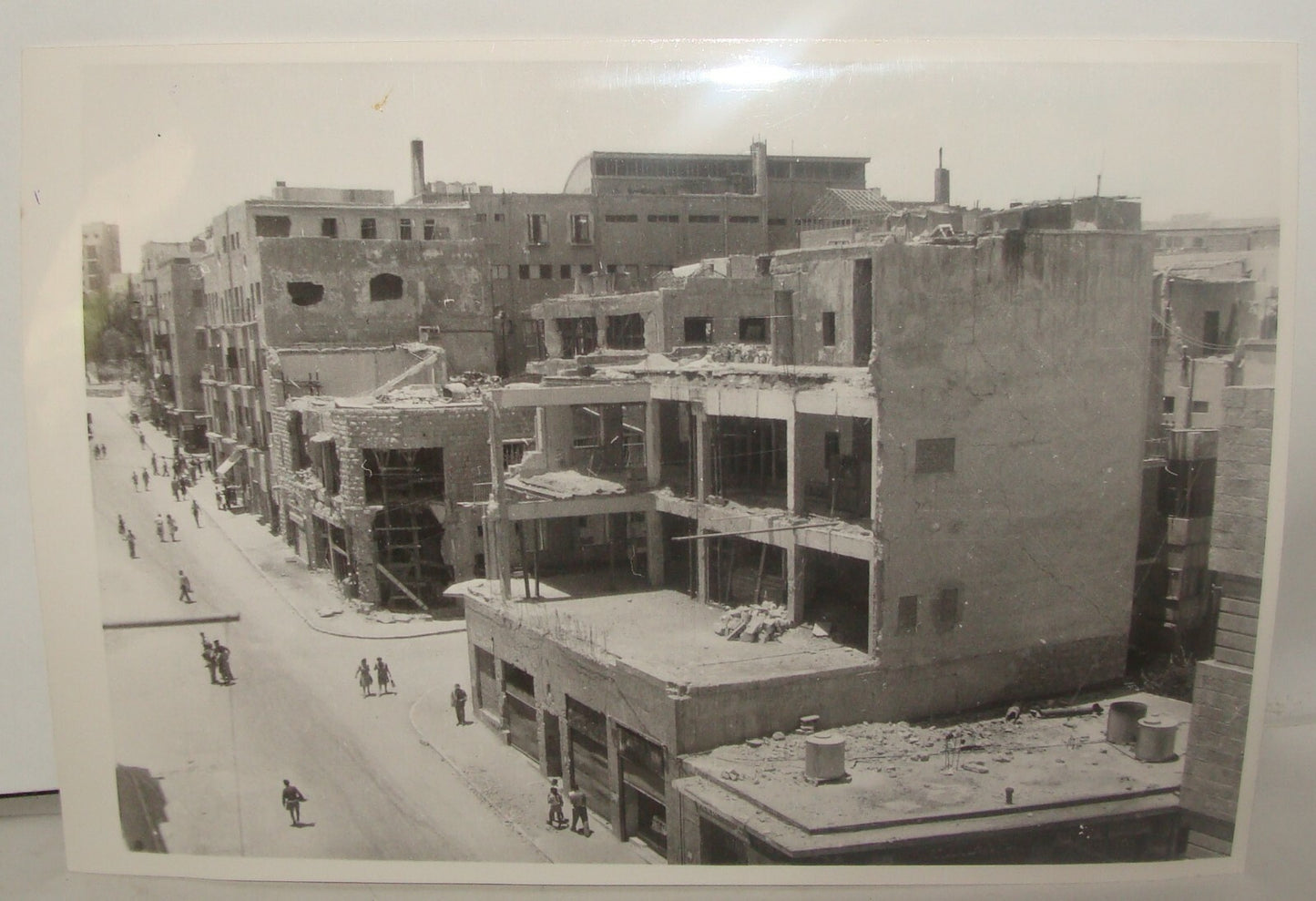 Photo Print, Israel Israeli Independence War 1948 Jerusalem Arab Terrorist Bomb