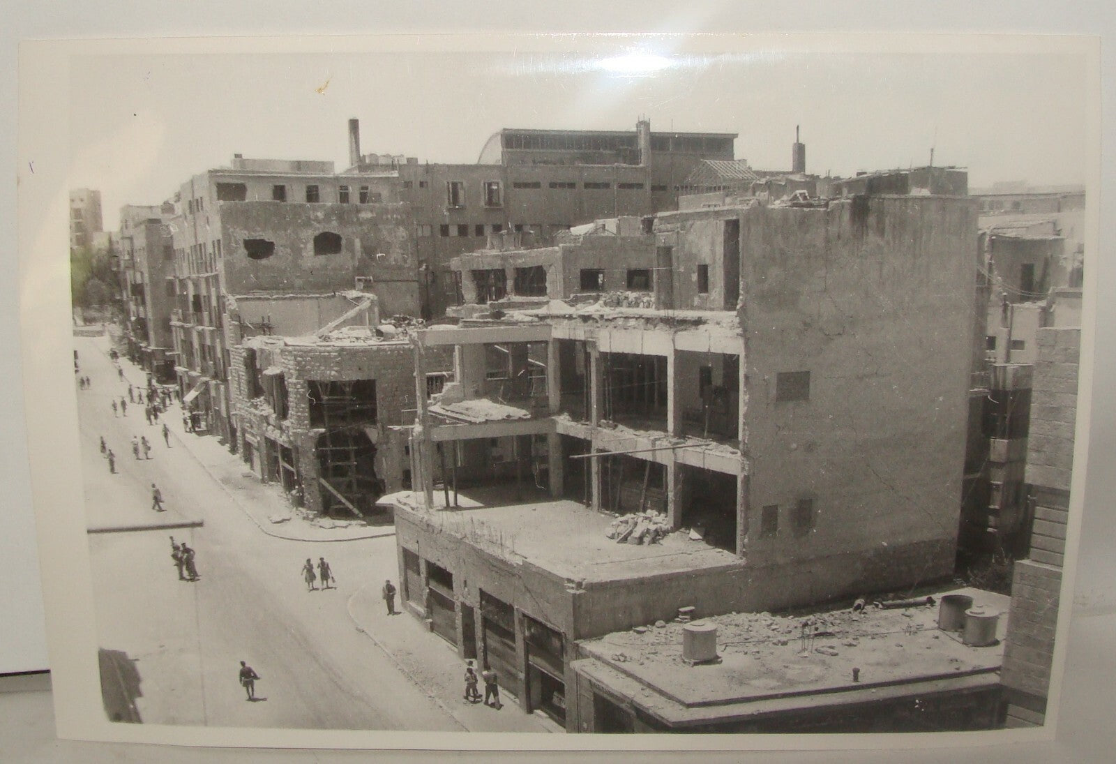 Photo Print, Israel Israeli Independence War 1948 Jerusalem Arab Terrorist Bomb