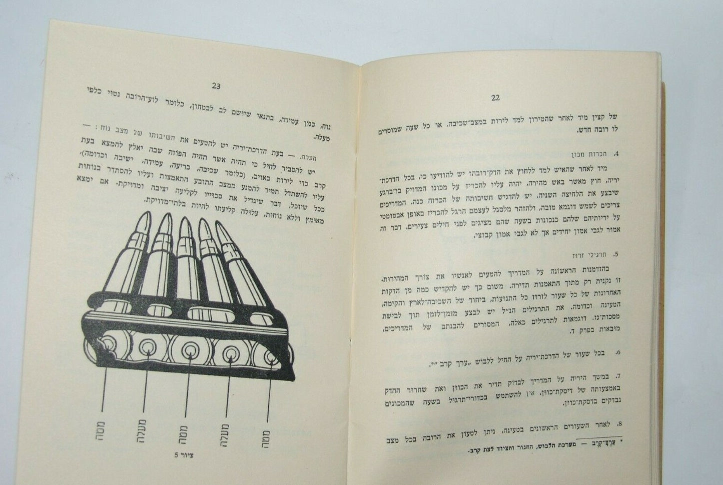 Book Jewish Judaica palestine Eretz Israel NOTRIM Police Rifle guide 1942 הרובה