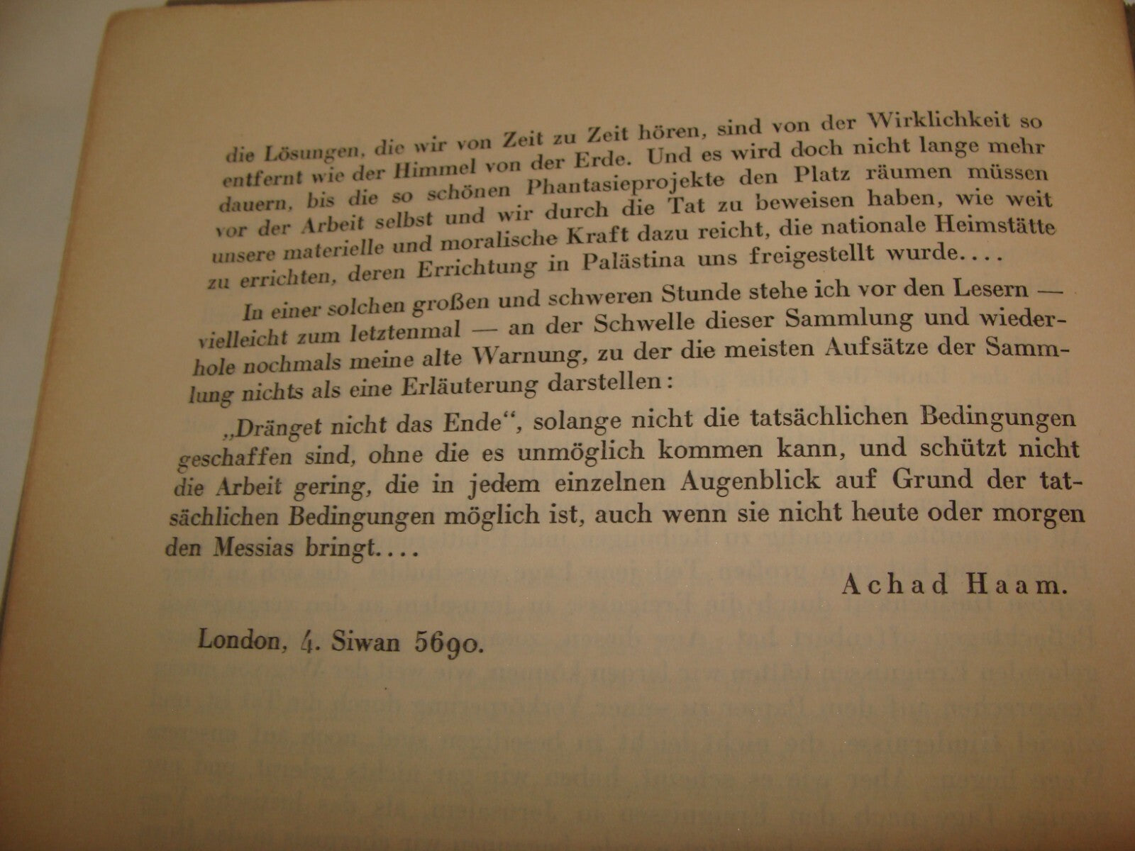 Booklet Palestine Jewish Judaica 1930 German Leib Magnes Zionist Politics Israel