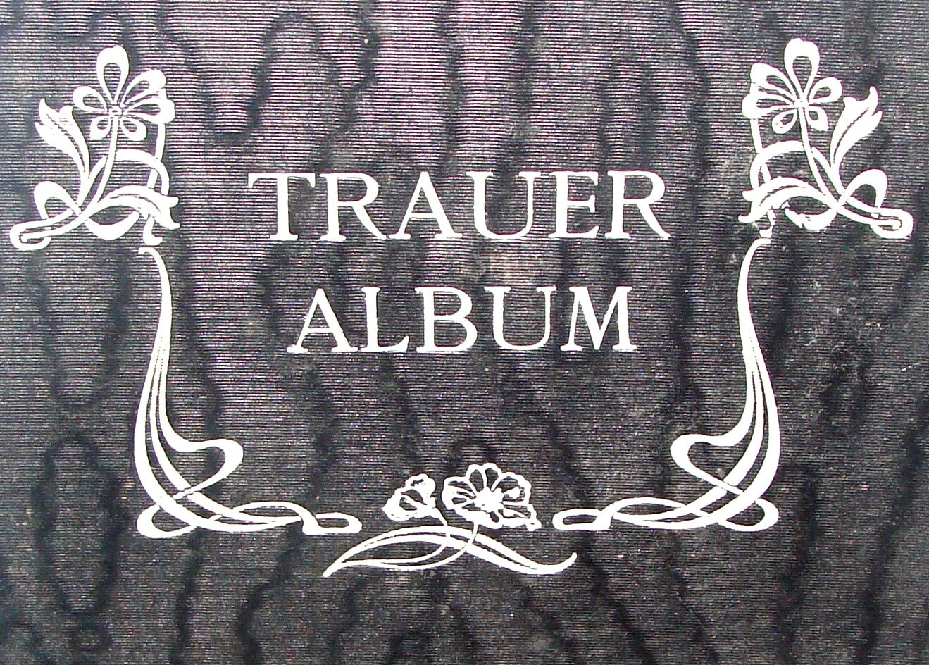 Jewish Judaica Trauer Album Yahrzeit Deceased BERHANRD BAUM Vienna Austria 1925