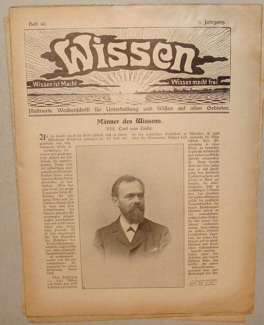 Germany 1908? German   Berlin Magazine WISSEN 2nd Year Issues 1-23, 40-46, 47-48