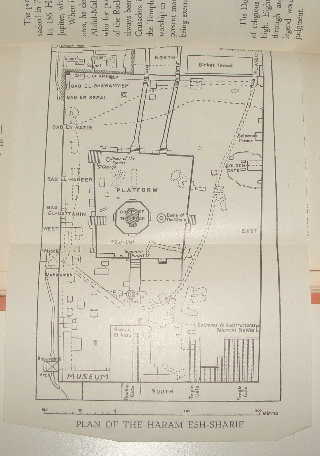 Jewish Judaica 1966 Jerusalem And Its Environs Book Map Photos Eugene Hoade 