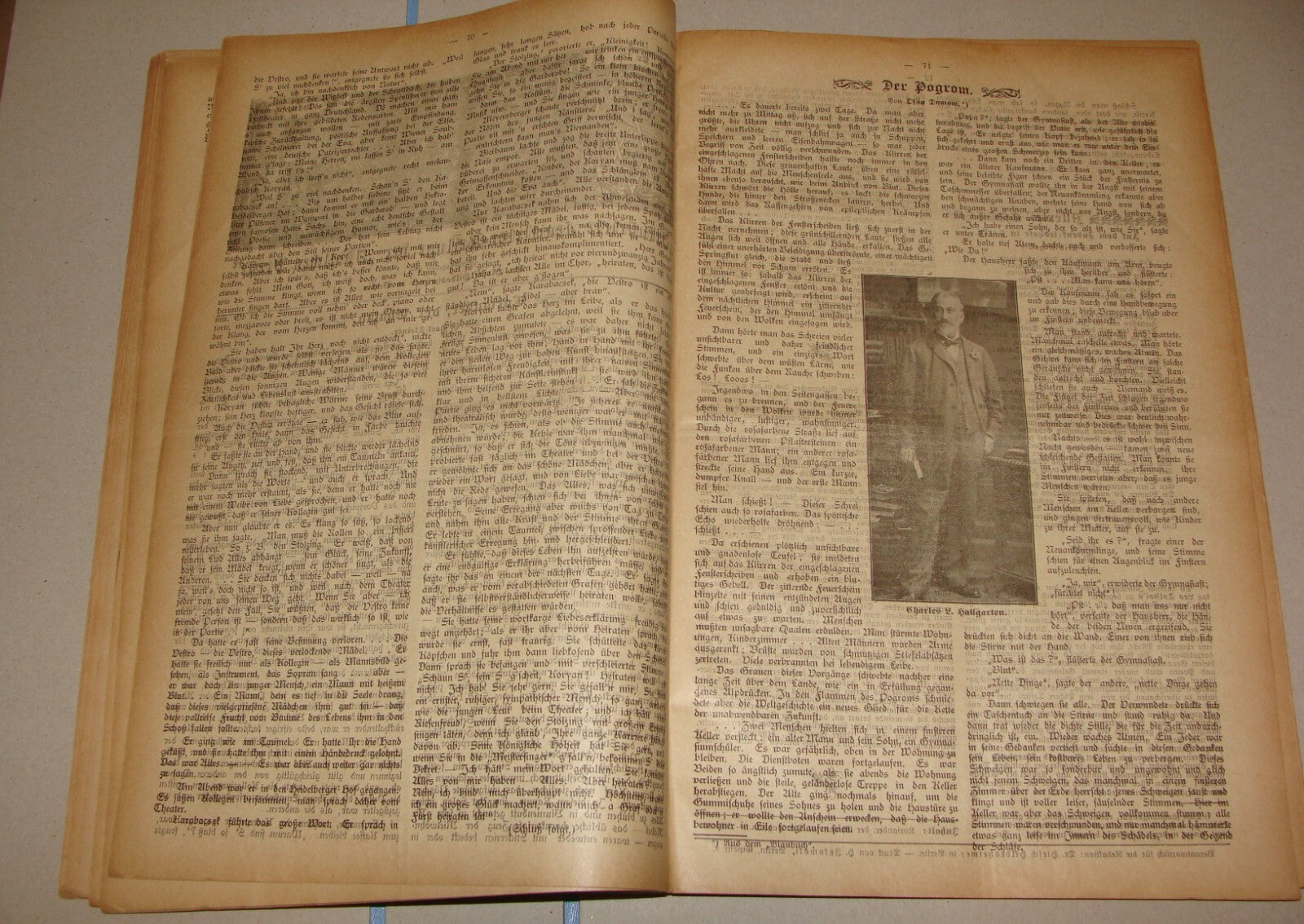 Germany Newspaper Jewish RARE Judaica German Sabbat Stunden 1908 Hildesheimer