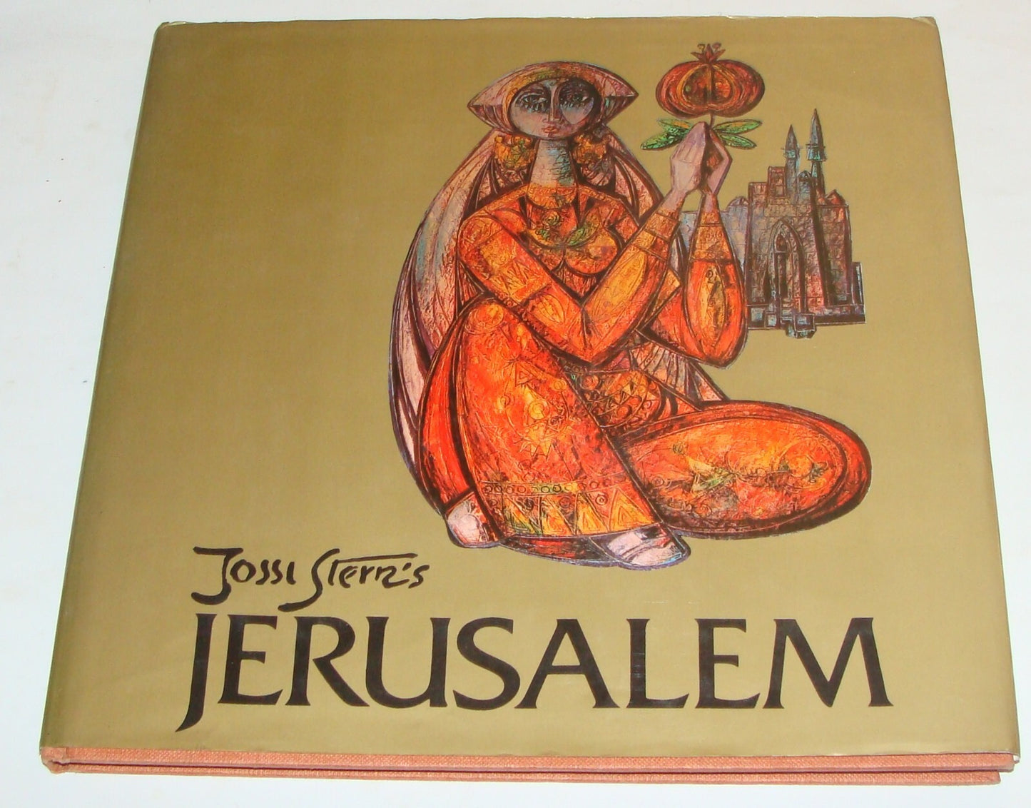 Book Jewish Yossi Stern SIGNED +2 Art Drawings Israel Israeli Artist Jerusalem