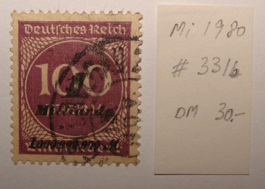 Germany   Mi 1980 # 3316