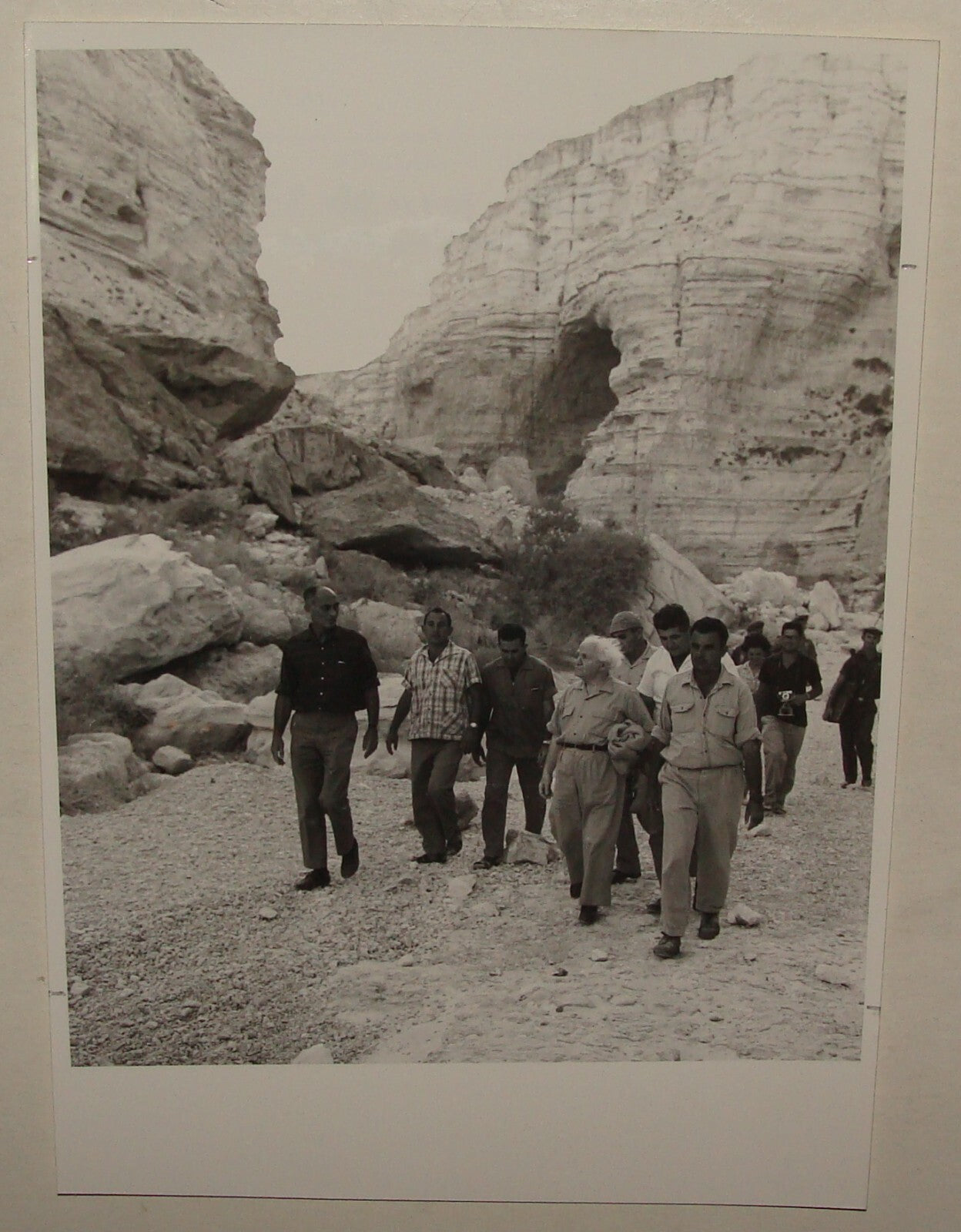 Pol Photo Jewish Judaica 1962 Israel Israeli Prime Minister David Ben Gurion