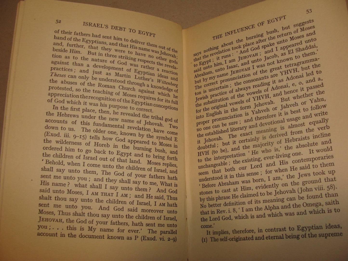 Book Jewish RARE 1928 ISRAEL'S DEBT TO EGYPT Israel History Judaica London