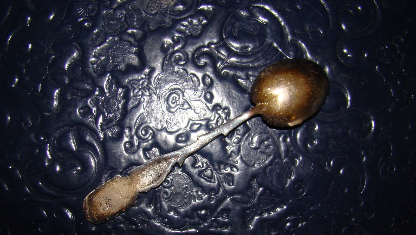 Jewish Judaica Vintage Hazorfim Israel Silver Spoon Rachel Tomb