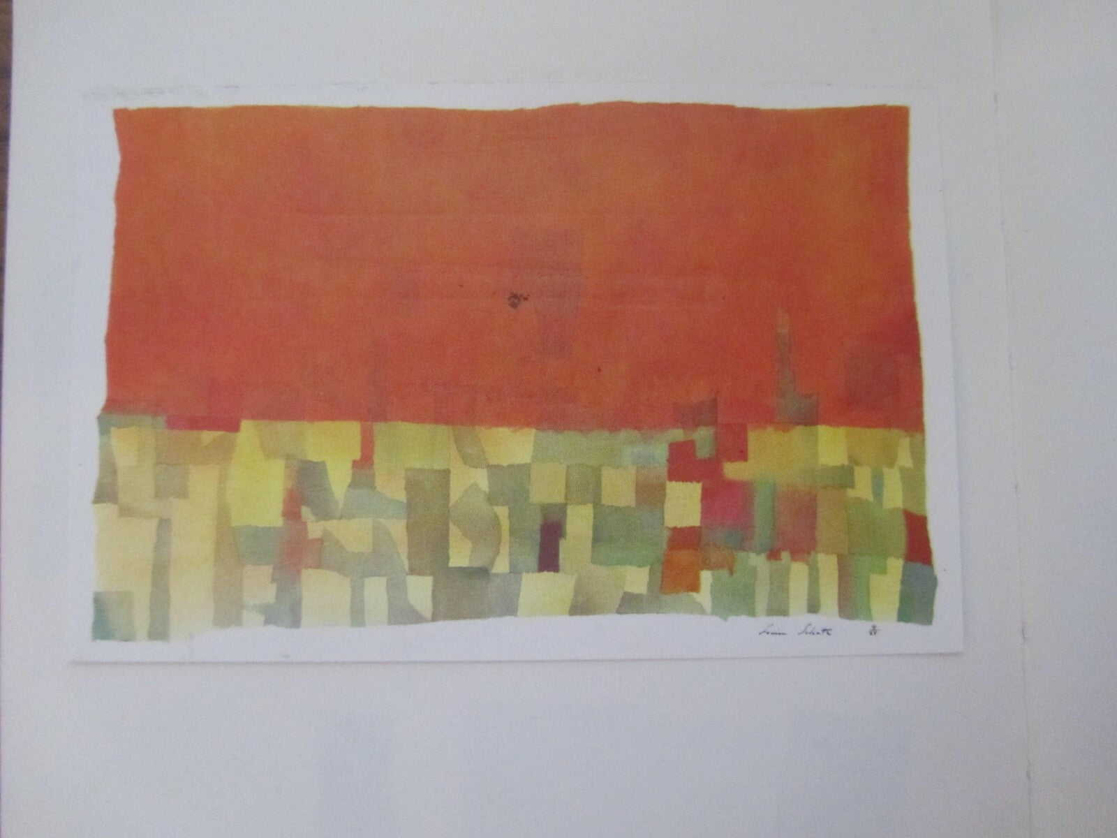 Booklet Israel Louise Schatz לואיז שץ Israeli Bezalel Artist 1969 Catalogue Art