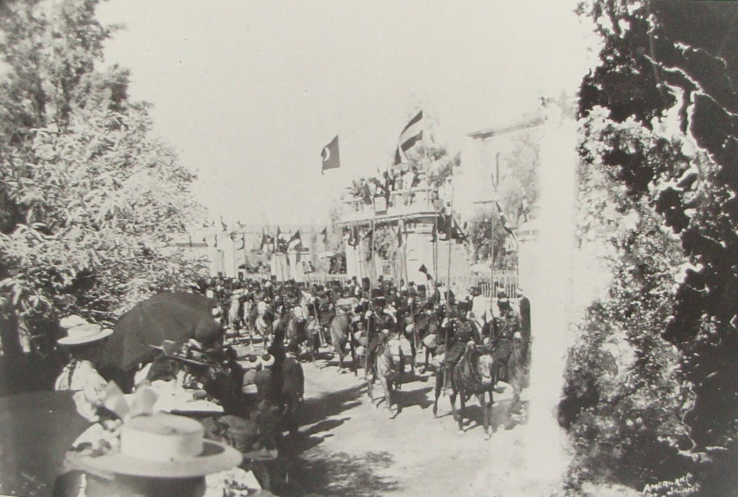 Photo Print, 1898 German Kaiser Wilhelm II Visit Ottoman Palestine Jerusalem